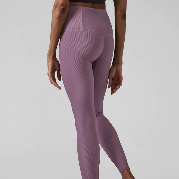 NWOT Athleta elation ribbed leggings - Picture 1 of 10